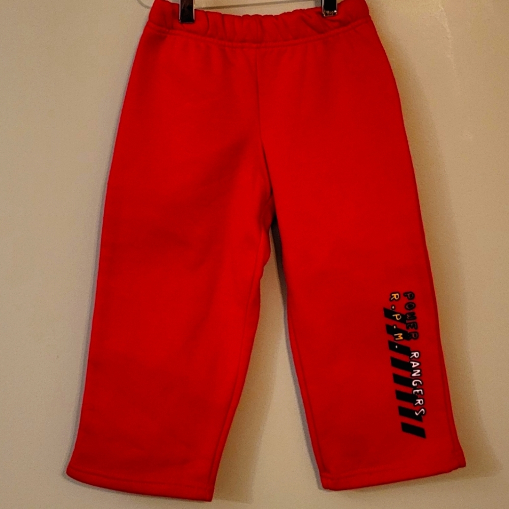 Vintage Power Rangers red sweatpants